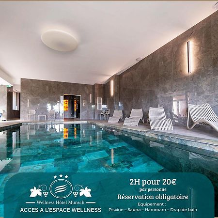 Hotel Munsch Restaurant & Wellness, Colmar Nord - Haut-Koenigsbourg Сент-Ипполит Экстерьер фото