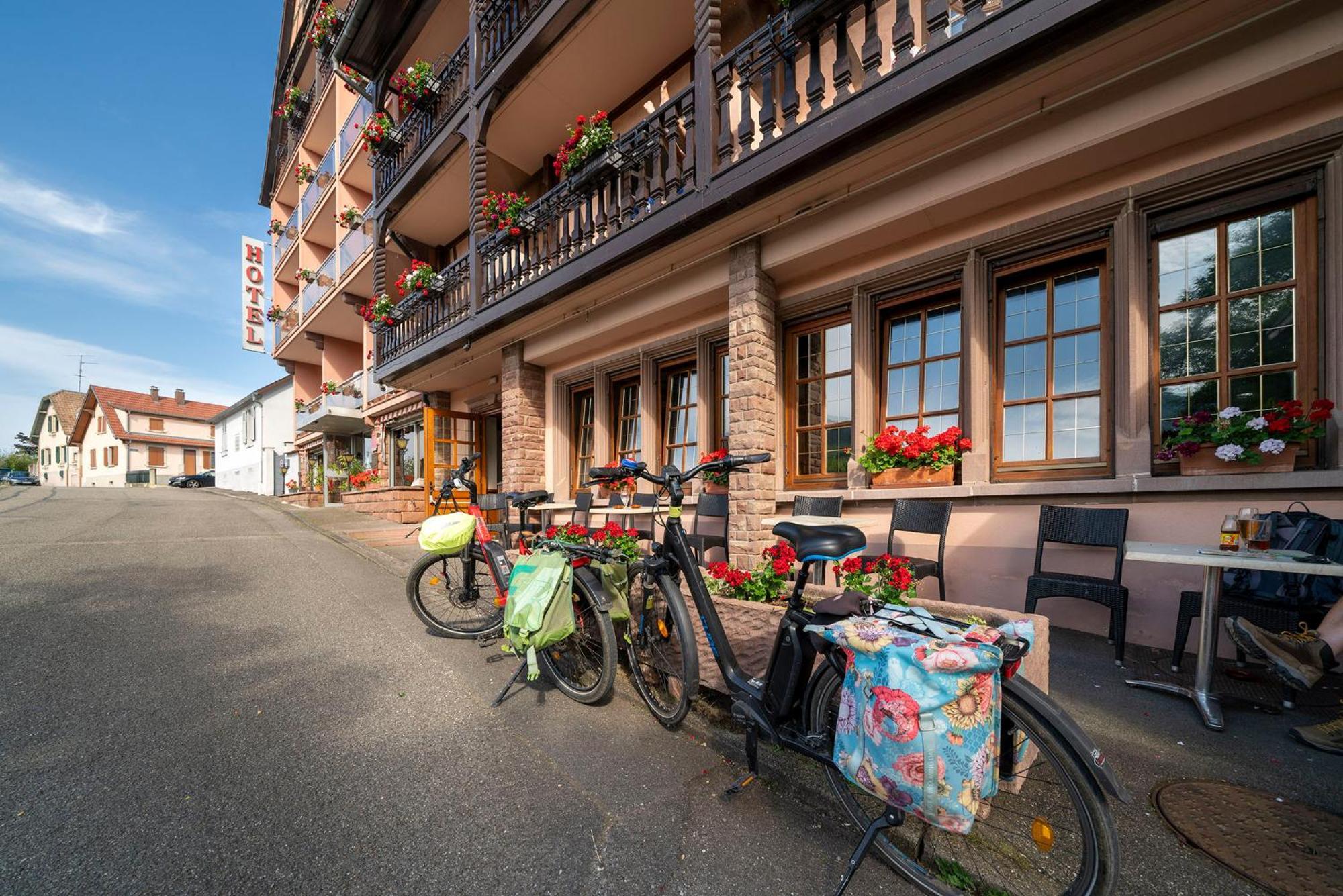 Hotel Munsch Restaurant & Wellness, Colmar Nord - Haut-Koenigsbourg Сент-Ипполит Экстерьер фото
